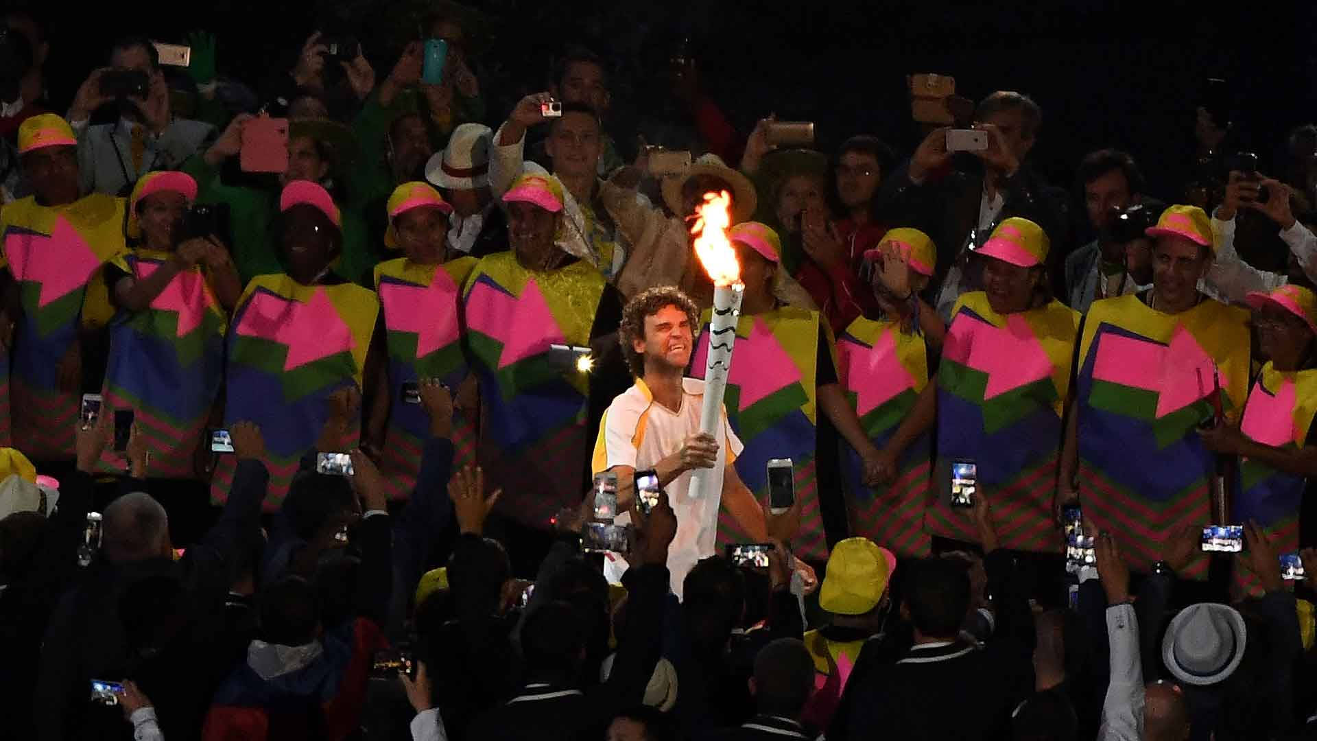 Gustavo Kuerten Rio 2016 Opening Ceremony Wallpaper