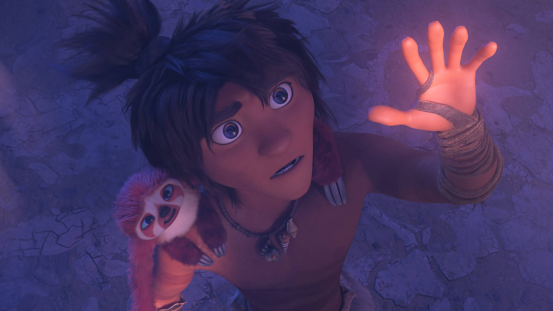 Guy And Belt From The Croods Wallpaper
