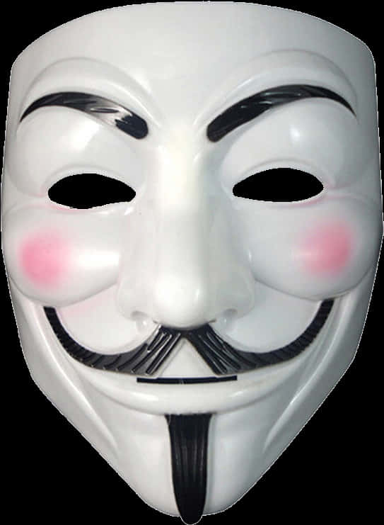 Guy Fawkes Mask Iconic Design.jpg PNG
