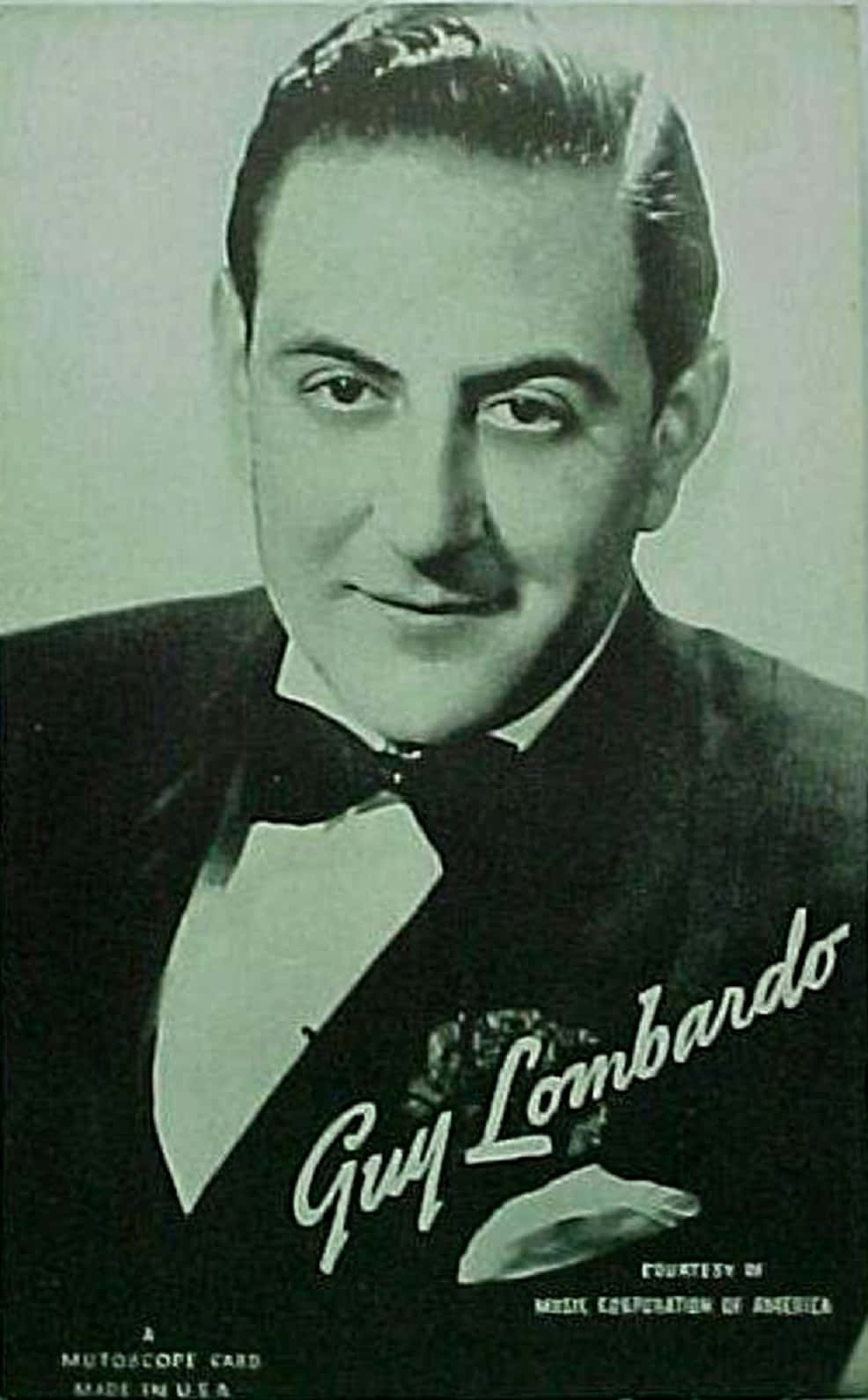 Guy Lombardo Mutoscope Card Wallpaper