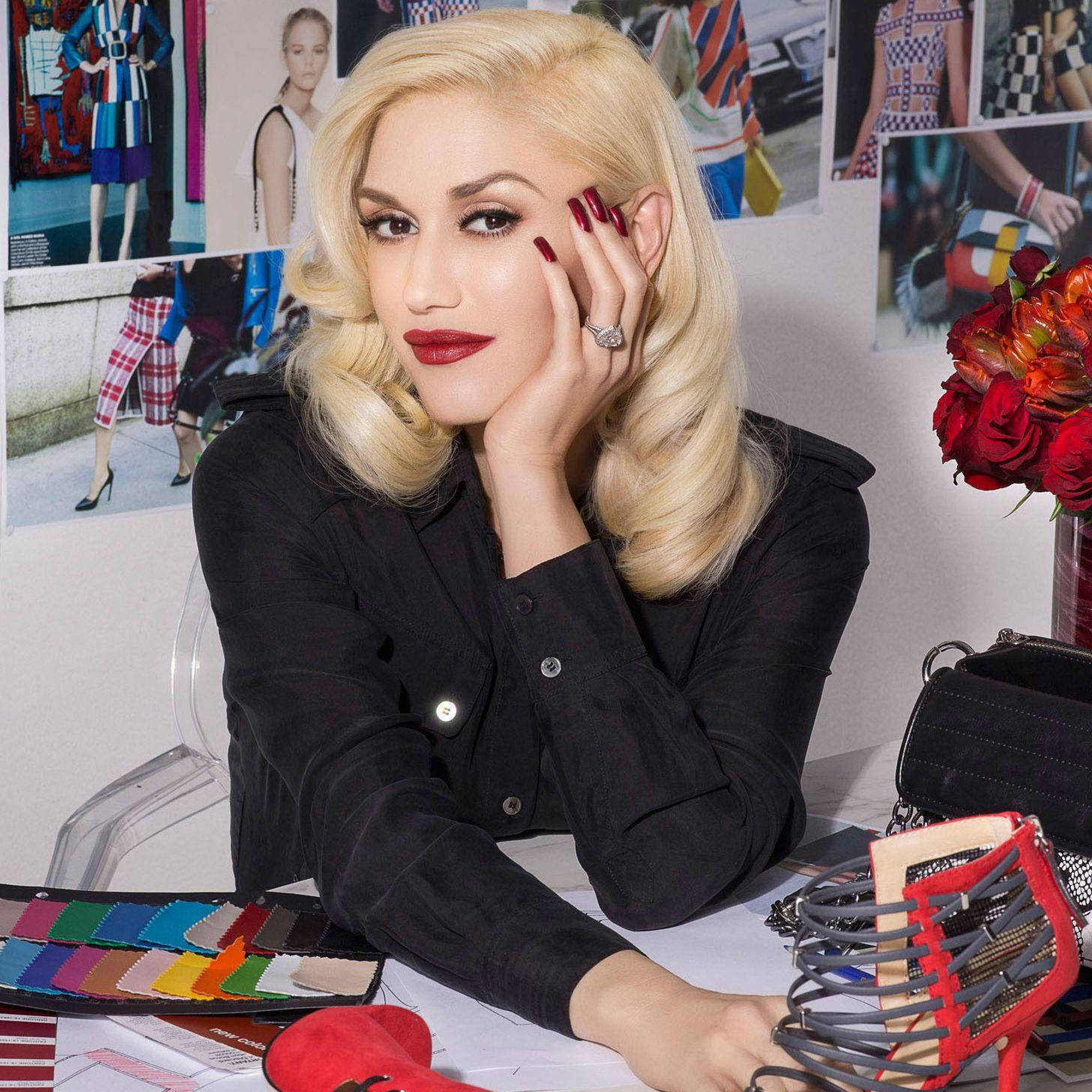 Gwen Stefani Designer Shoes Background