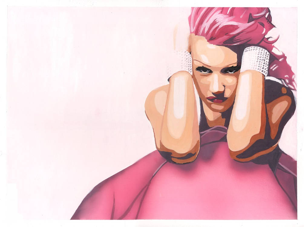 Gwen Stefani Pink Fan Art