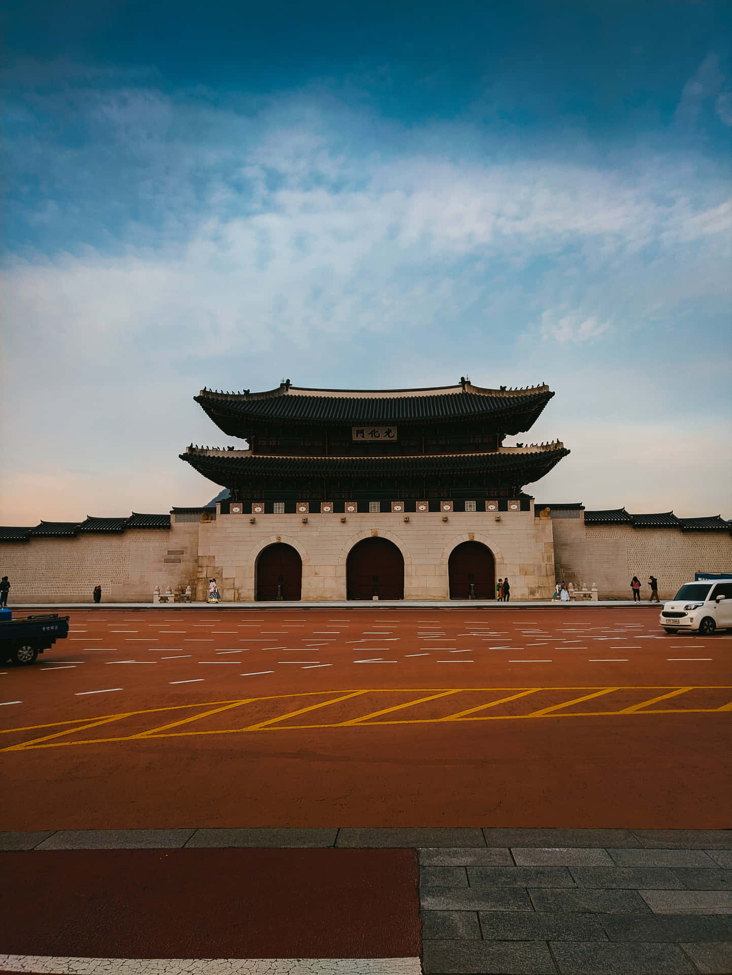 Gyeongbokgung Palace Captured In Film Picture