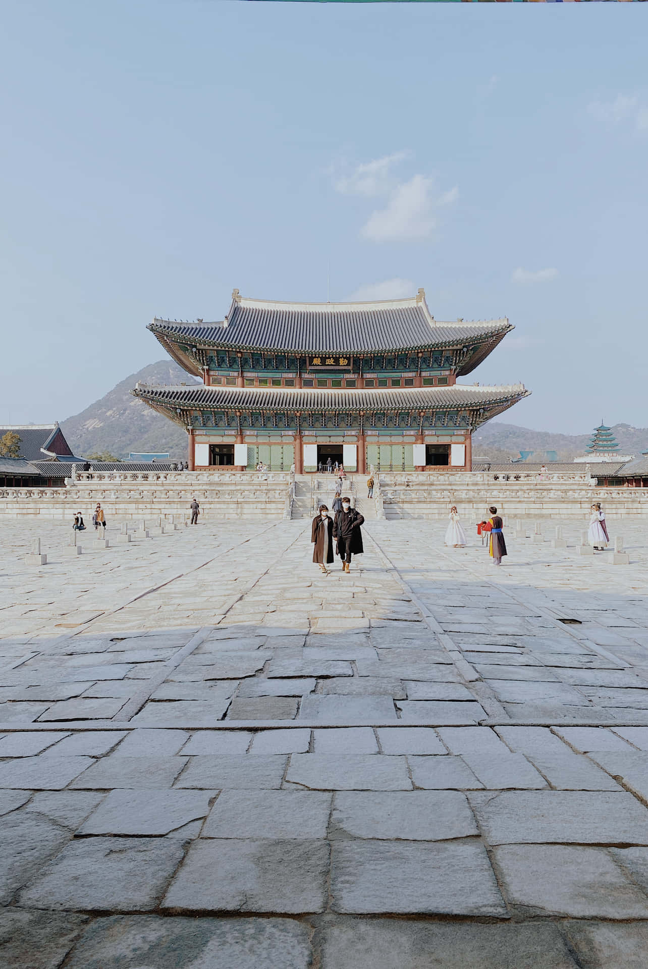 Gyeongbokgung Palace Minimalist Aesthetic Photo Picture