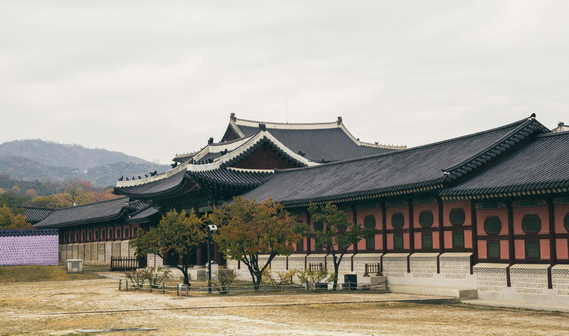 Gyeongbokgung Palace Vintage Aesthetic Photo Picture
