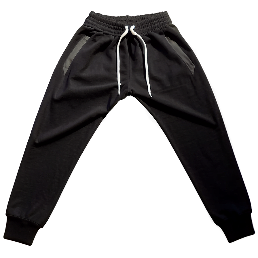 Gym Black Sweatpants Png 21 PNG