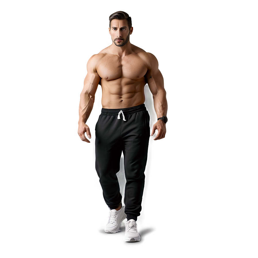 Gym Black Sweatpants Png Mup99 PNG