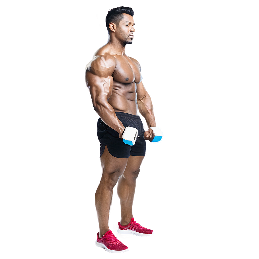 Gym Muscle Man Png Qig PNG