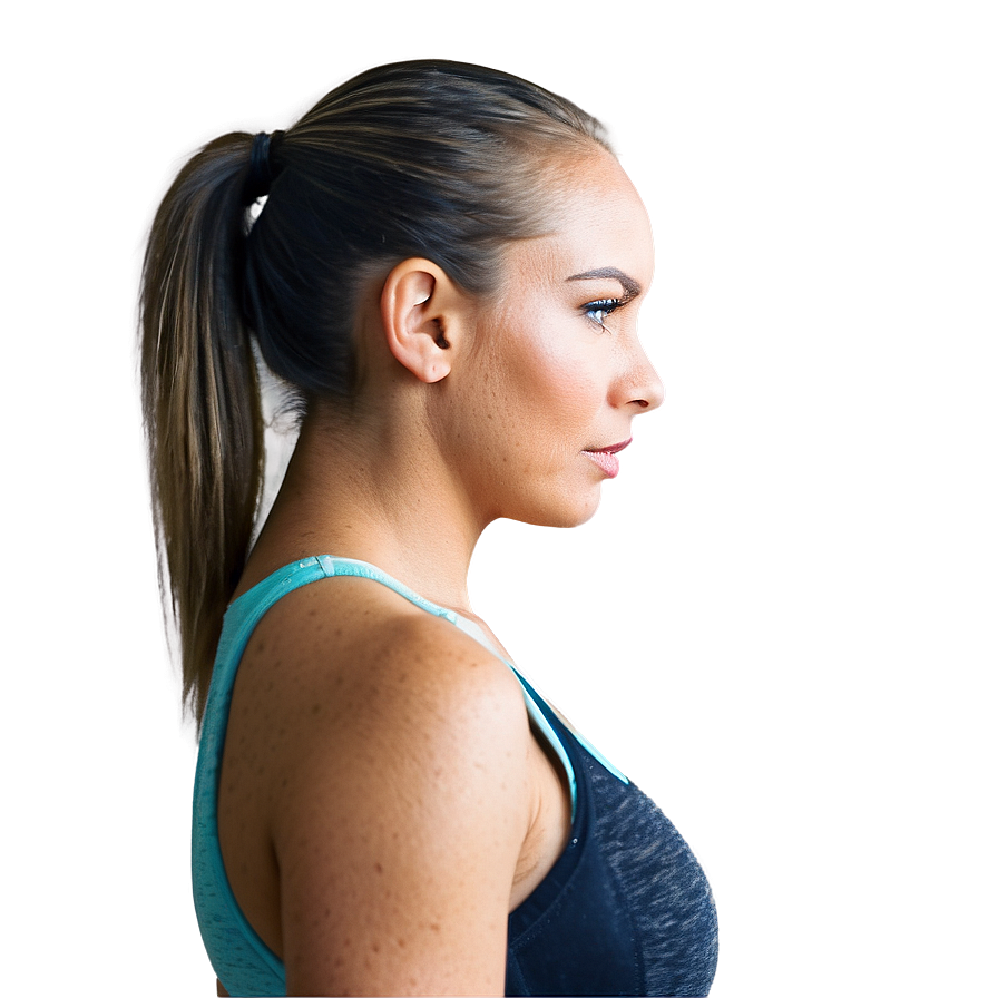 Gym Ponytail Secure Png Ess62 PNG