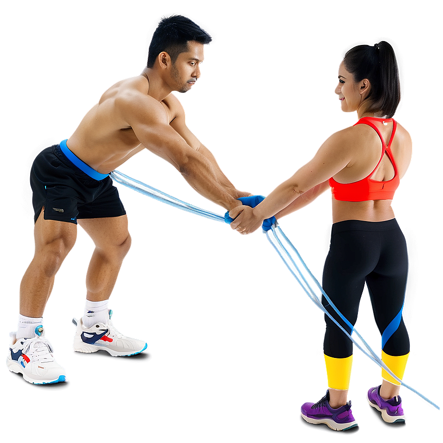 Gym Resistance Bands Png 21 PNG