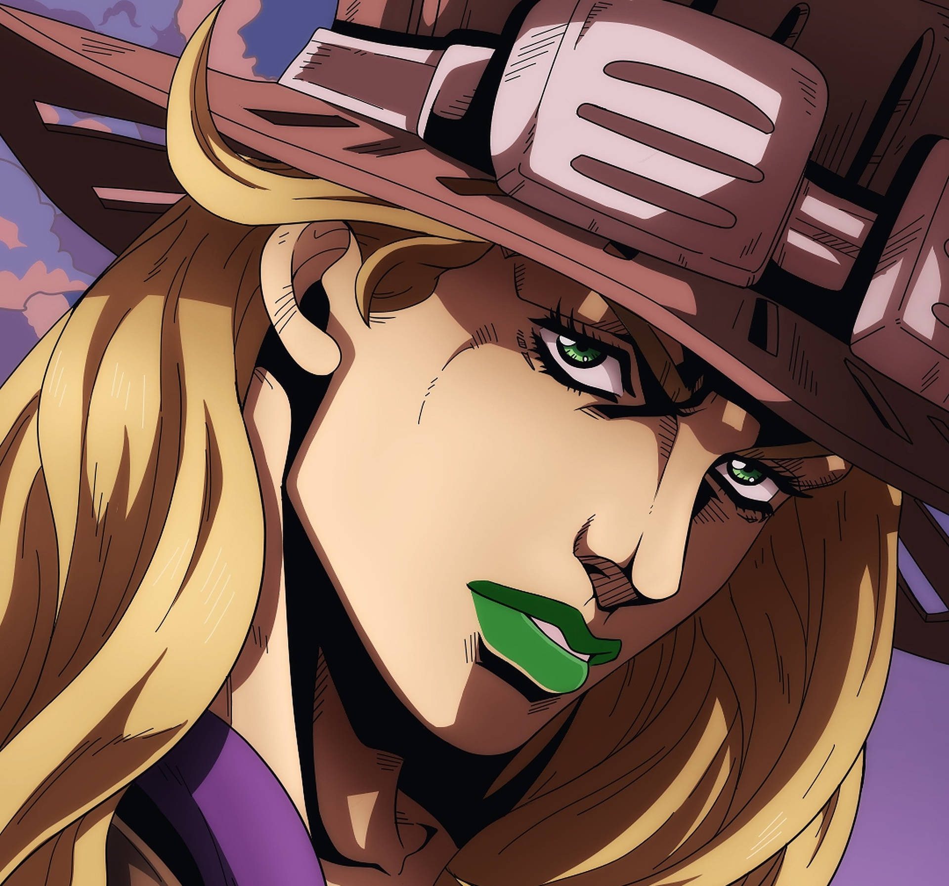 Gyro Zeppeli In Close-Up Wallpaper