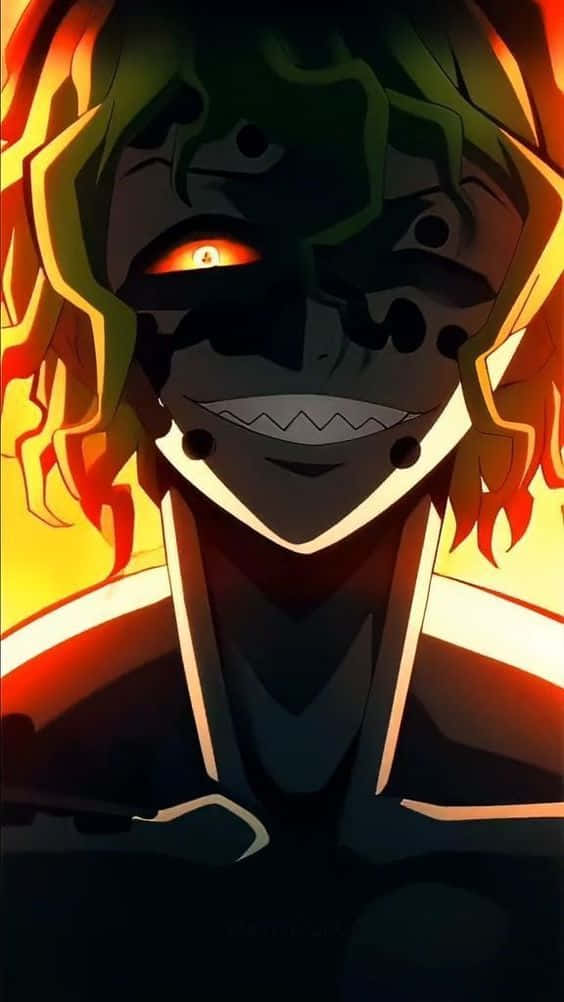 Gyutaro Evil Smile Wallpaper