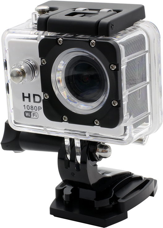 H D Action Camera Waterproof Housing PNG