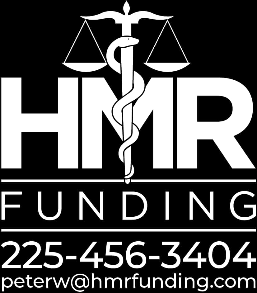 H M R Funding Logo Blackand White PNG