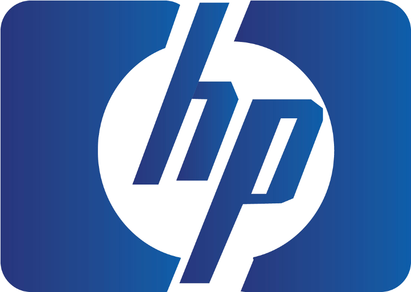 H P Blue Logo Design PNG