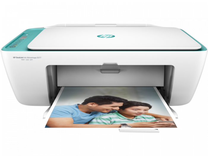 H P Desk Jet Ink Advantage2677 Printer Printing Photo PNG