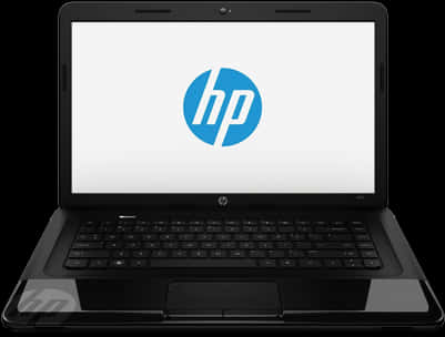 H P Laptop Displaying Logo PNG