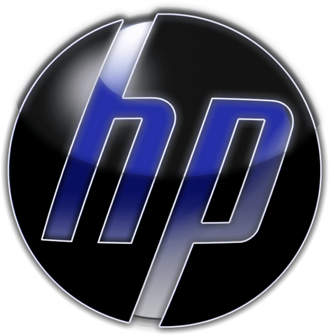 H P Logo3 D Rendering PNG