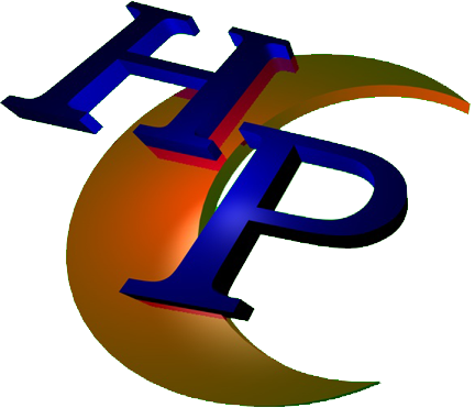 H P Logo3 D Rendering PNG