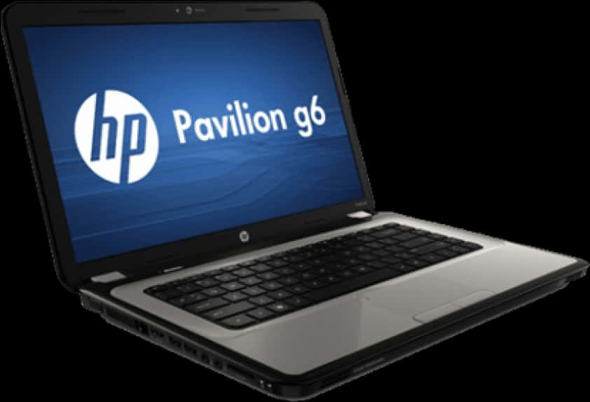 H P Paviliong6 Laptop Profile View PNG