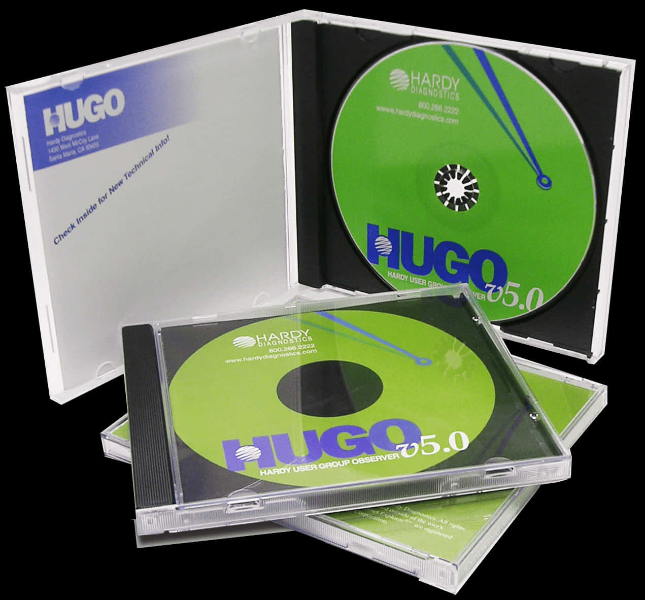 H U G O Software C Dsand Cases PNG