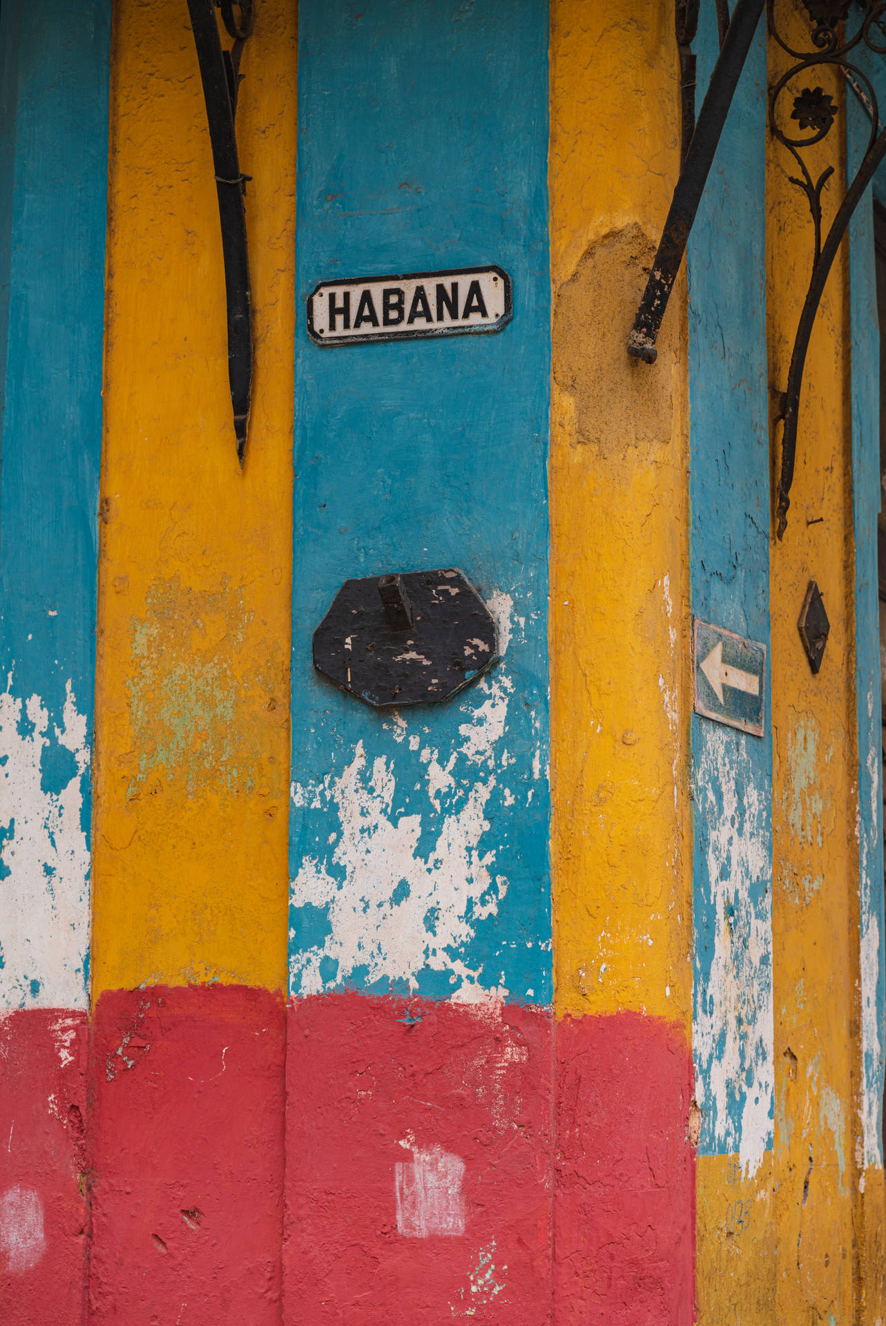 Habana Cuba Sign Wallpaper