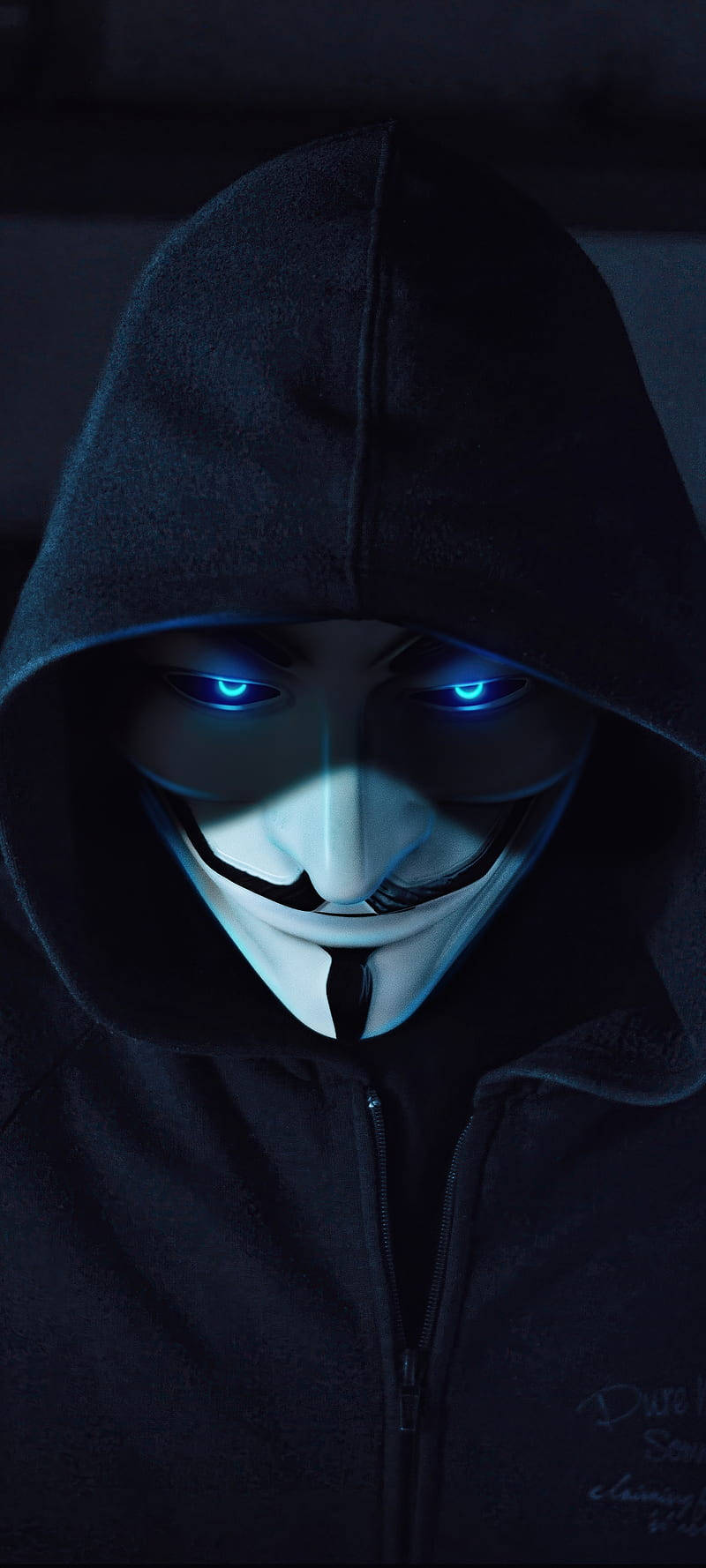Hacker Anônimo Cool Dark Papel de Parede