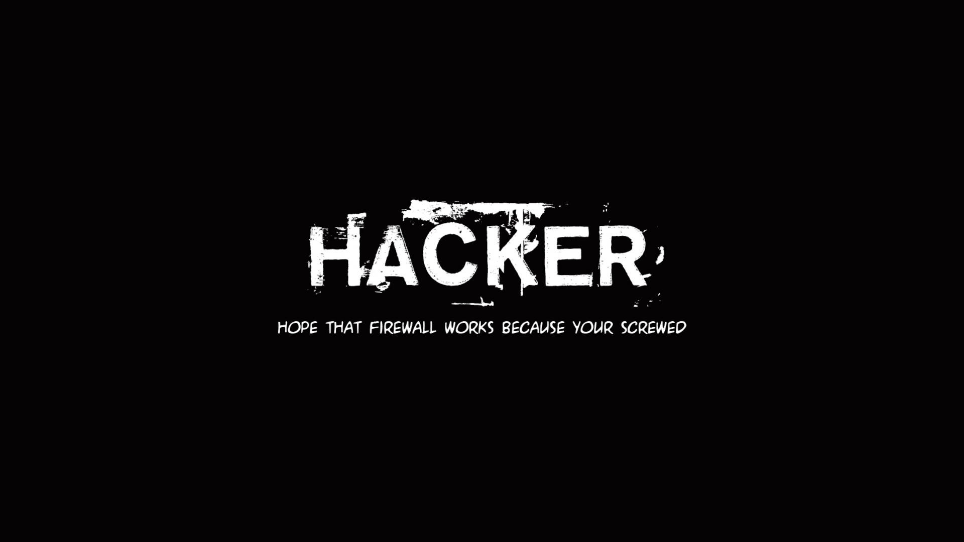 Hacker Computer Screen Wallpaper