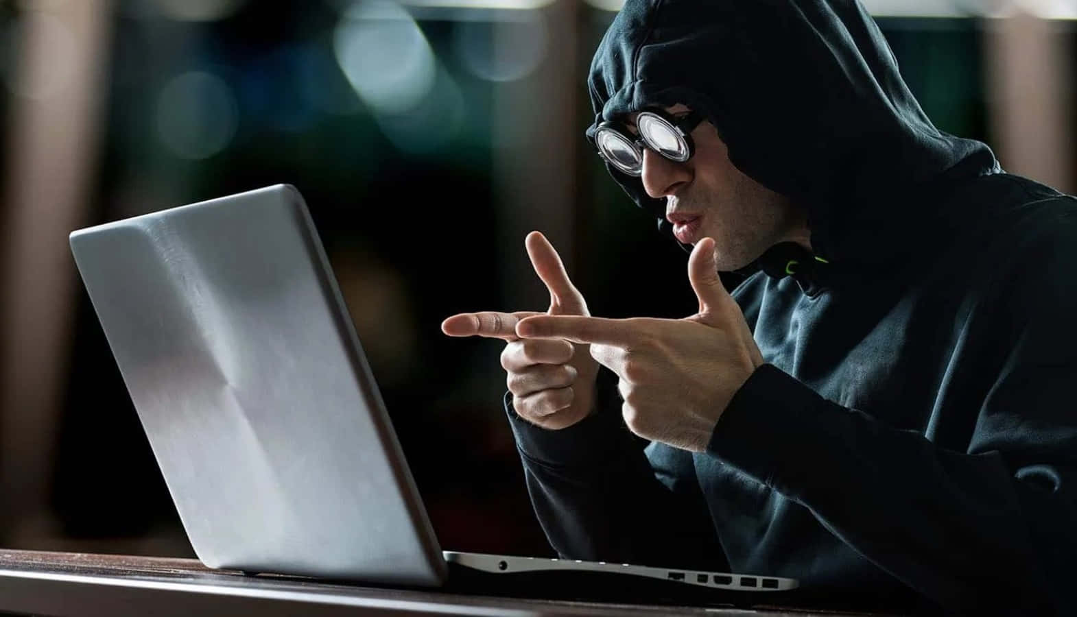 Mysterious Hacker Breaking The Code