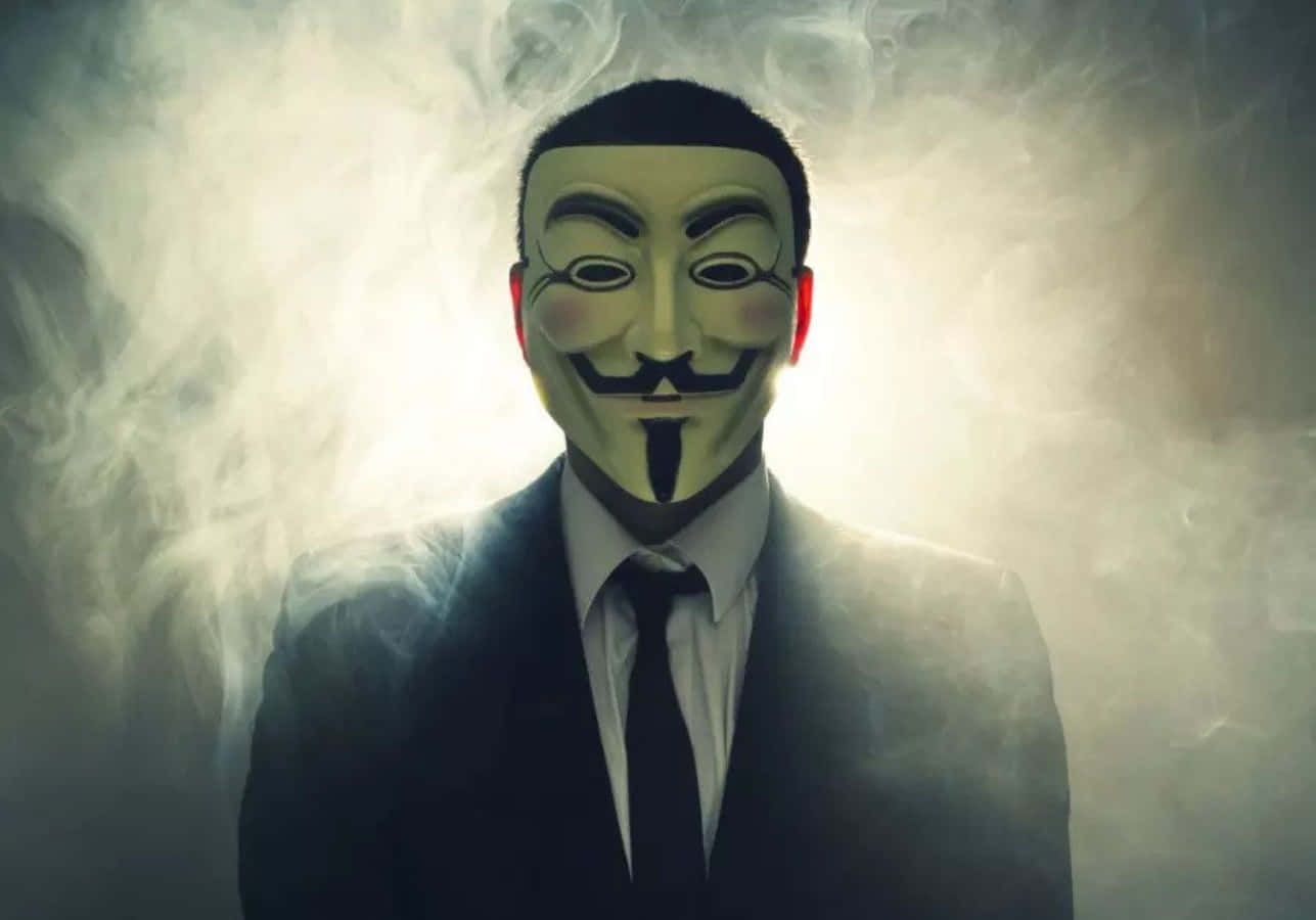 Anonymehackere Forenes For At Kræve En Afslutning På Cyberkriminalitet.