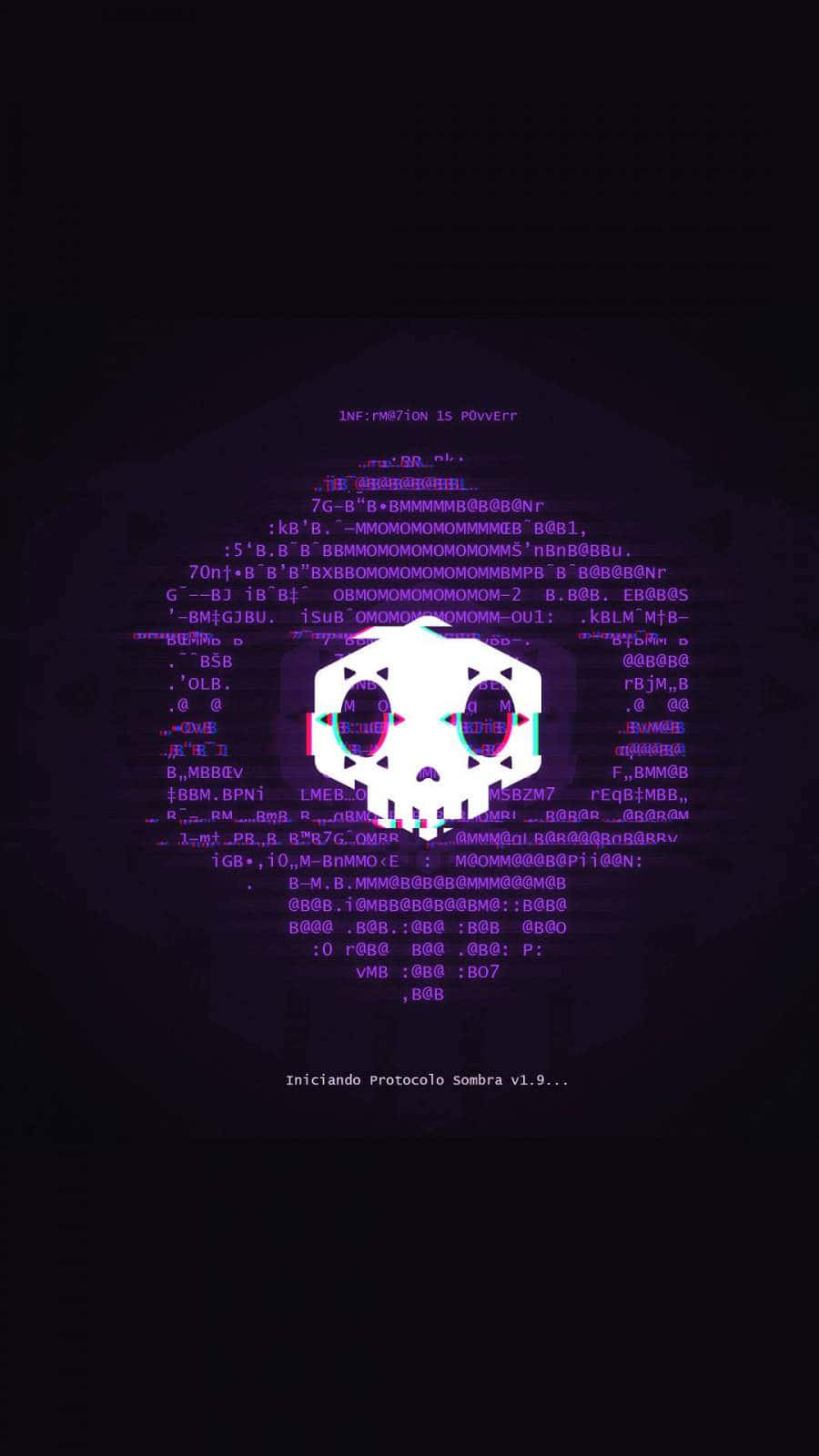 Hacker_ Skull_i Phone_ Wallpaper Wallpaper