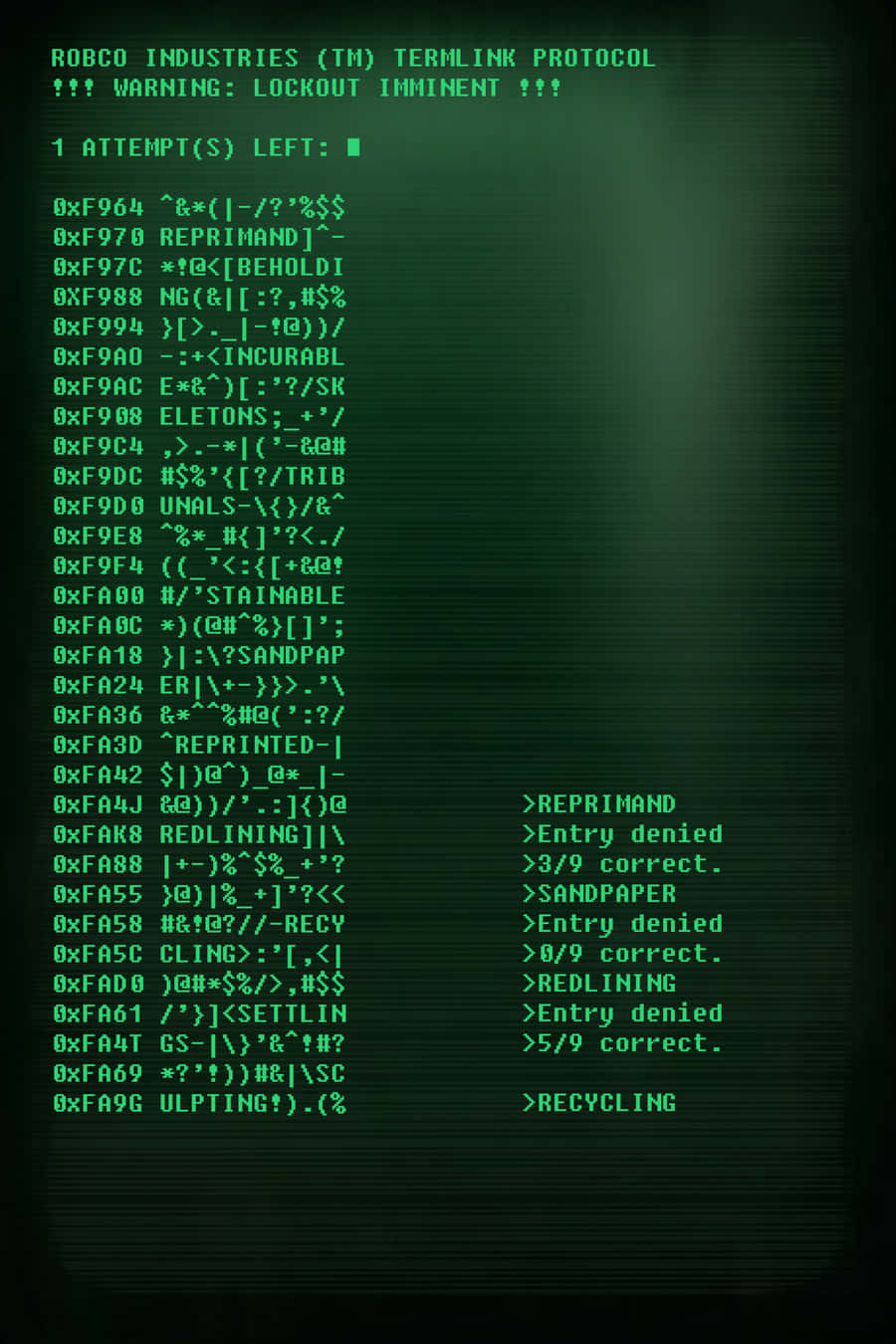 Hacker_ Terminal_ Lockout_ Warning Wallpaper