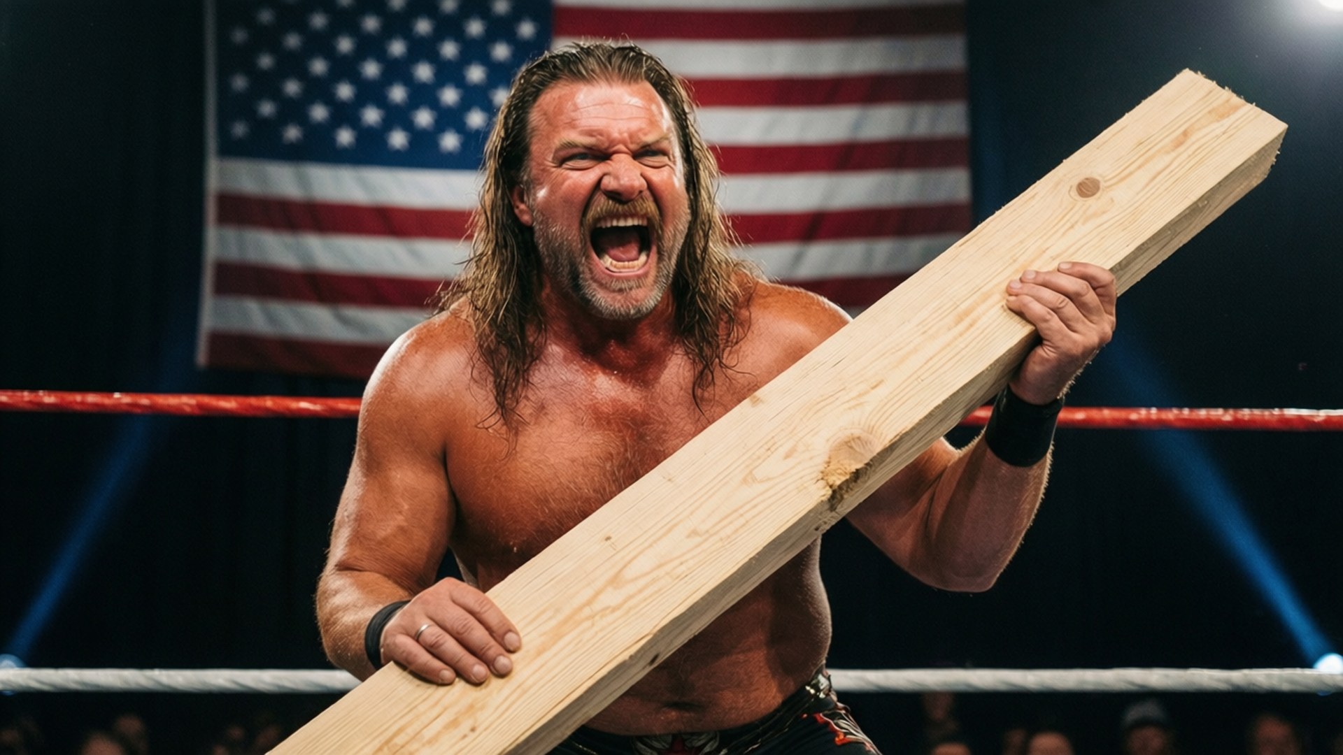 Hacksaw Roar in Ring Achtergronden