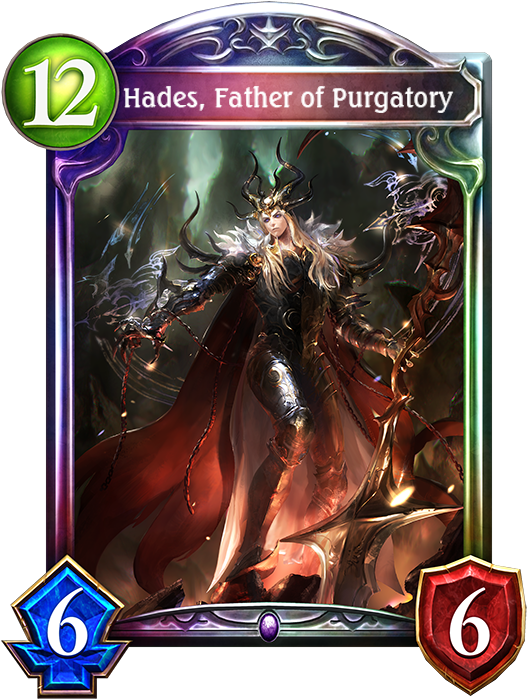 Hades Fatherof Purgatory Card Art PNG