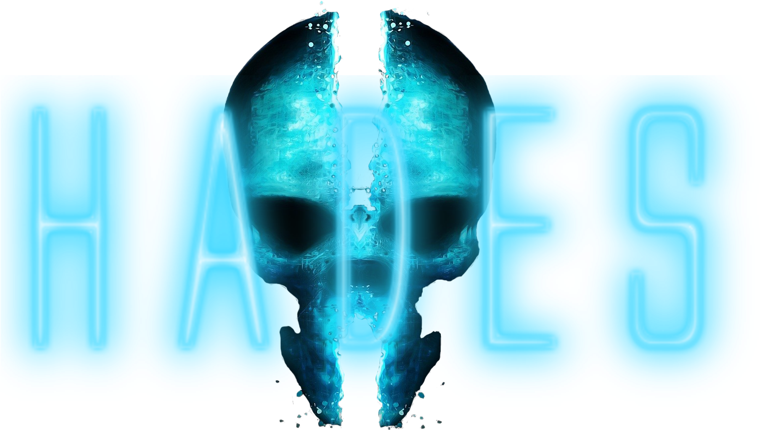Hades Game Logo Water Effect PNG