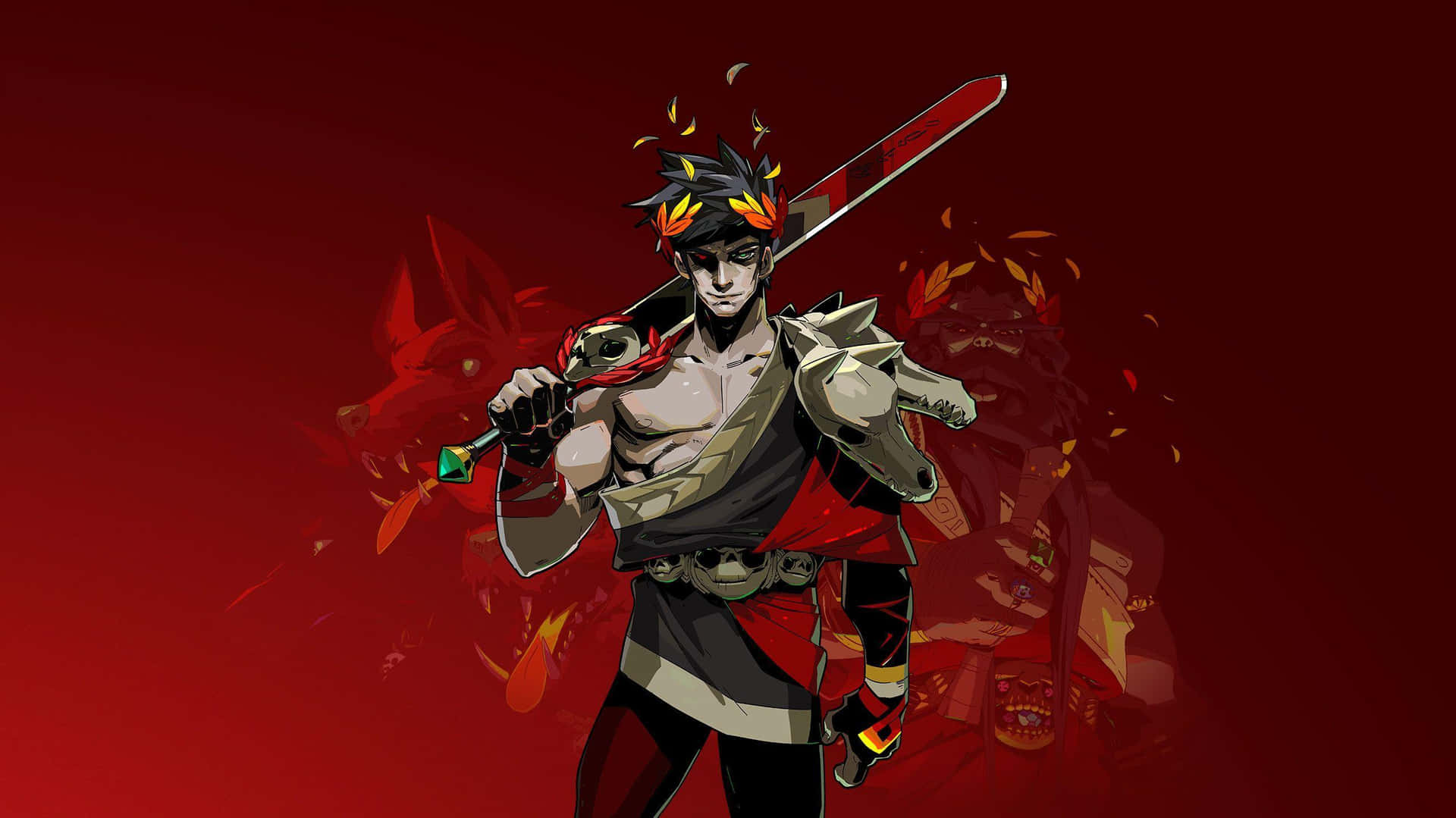 Hades Game Protagonist Artwork Wallpaper