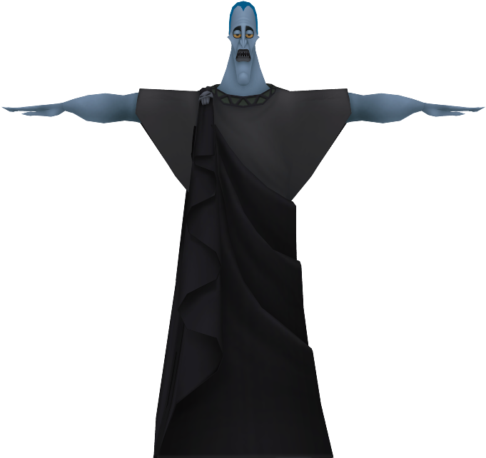 Hades Greek Mythology Character Arms Outstretched PNG