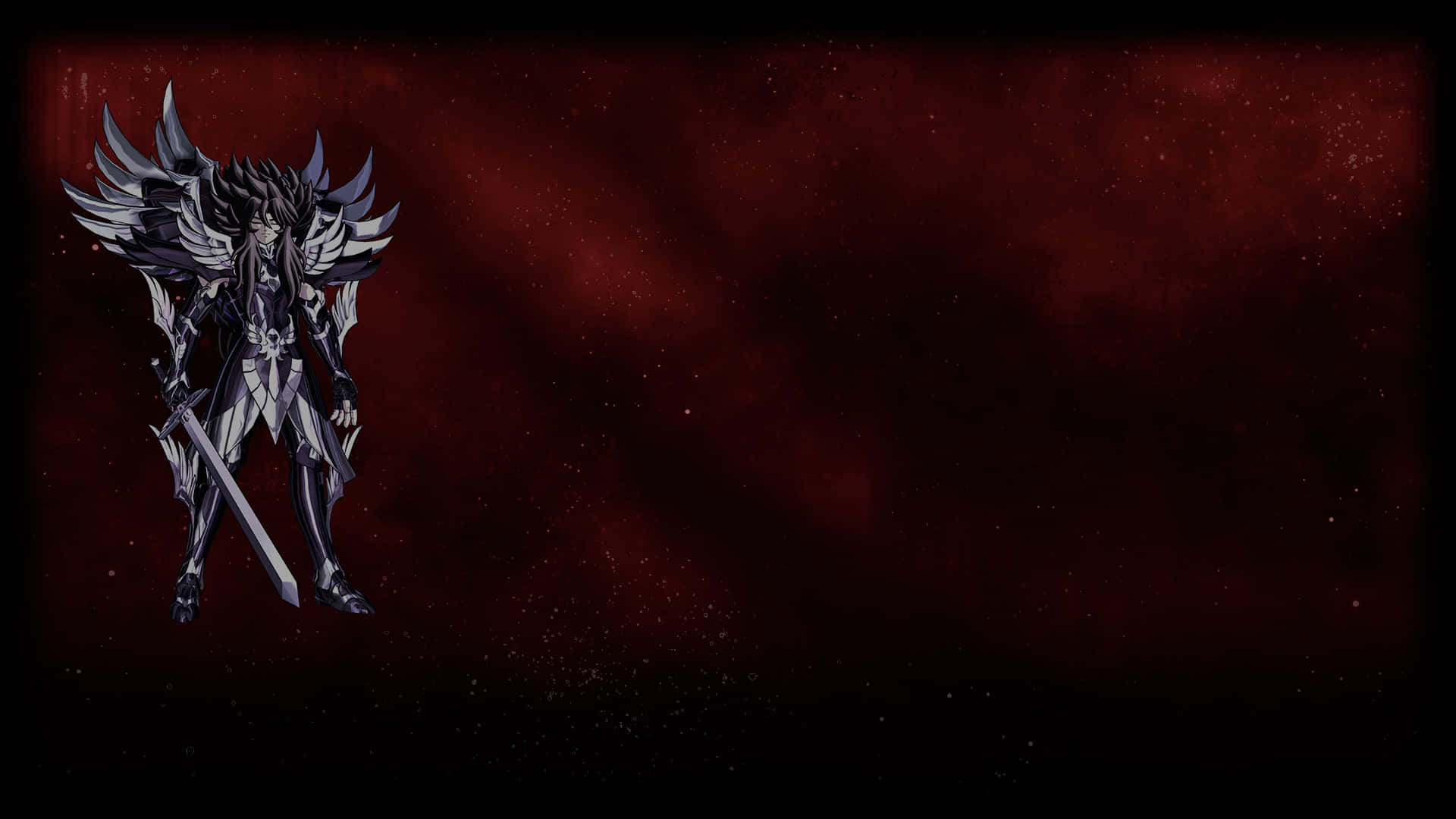 Hades Saint Seiya Kosmische Achtergrond Achtergrond