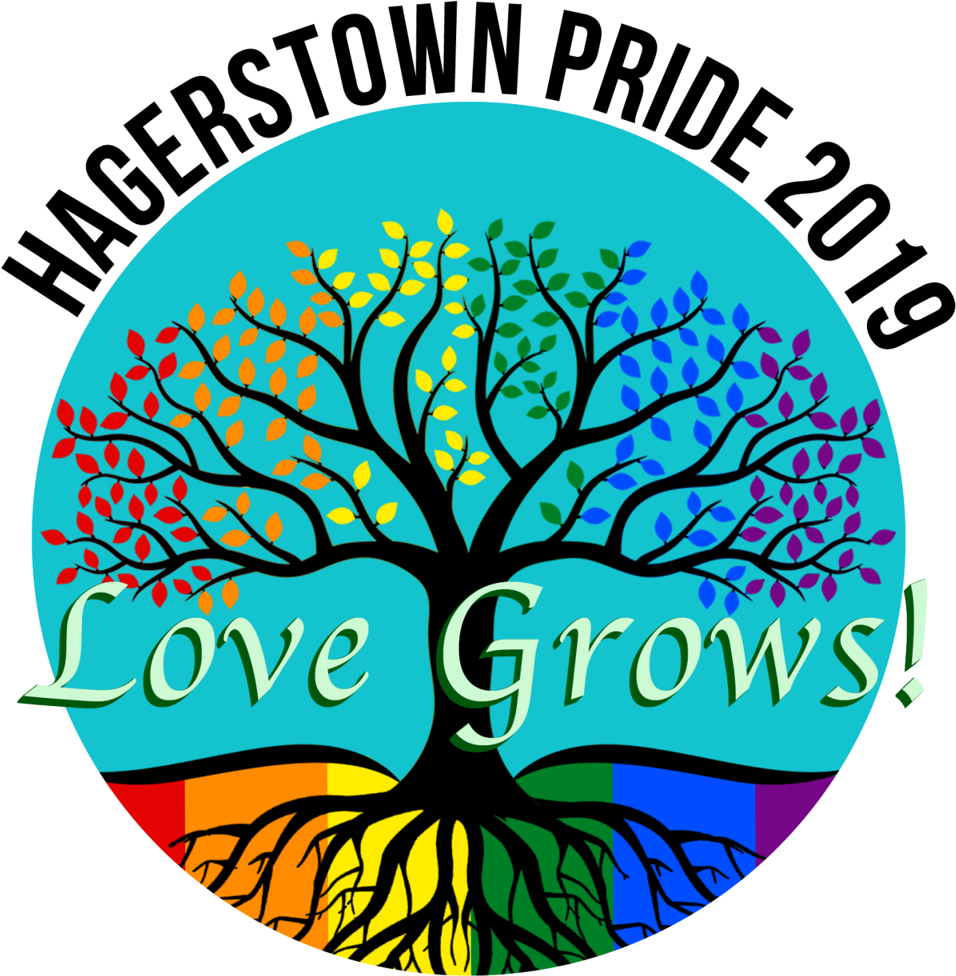 Download Hagerstown Pride2019 Love Grows | Wallpapers.com