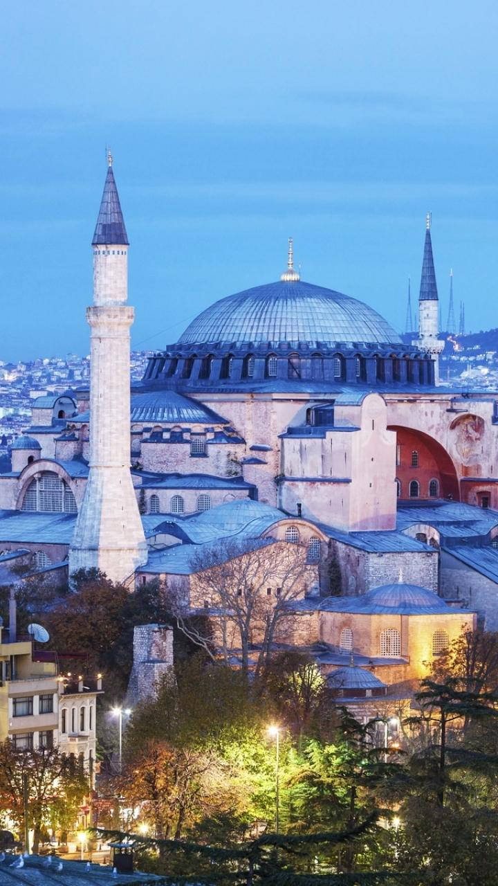 Hagia Sophia Main Dome Background