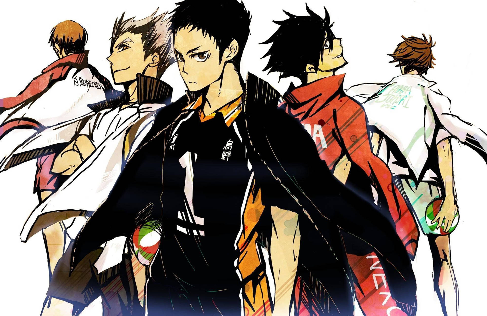 Haikyuu4k Kapitän Spieler Wallpaper