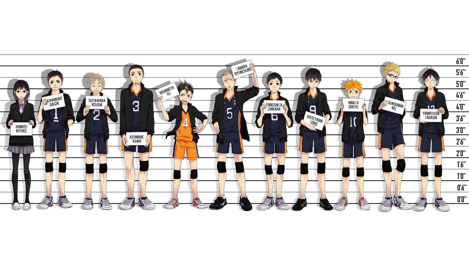 This Haikyuu Aesthetic Desktop will make you want to hit the court. Wallpaper