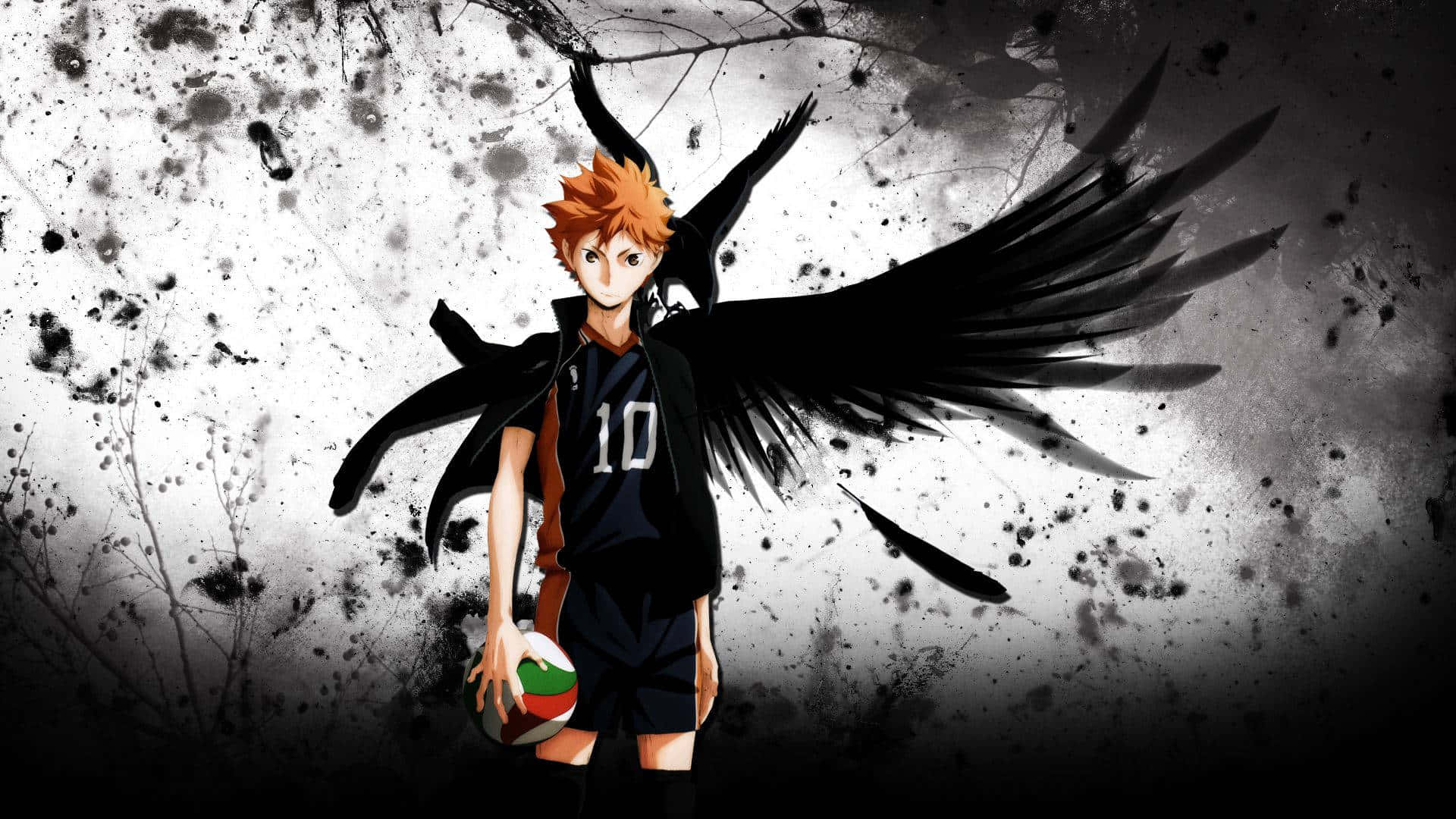 Feel energized with this Haikyuu Aesthetic Desktop Wallpaper