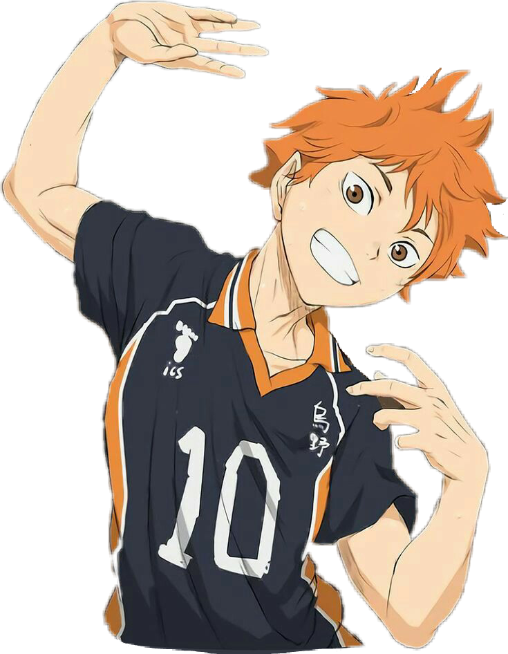 Haikyuu Animated Volleyball Player Number10 PNG