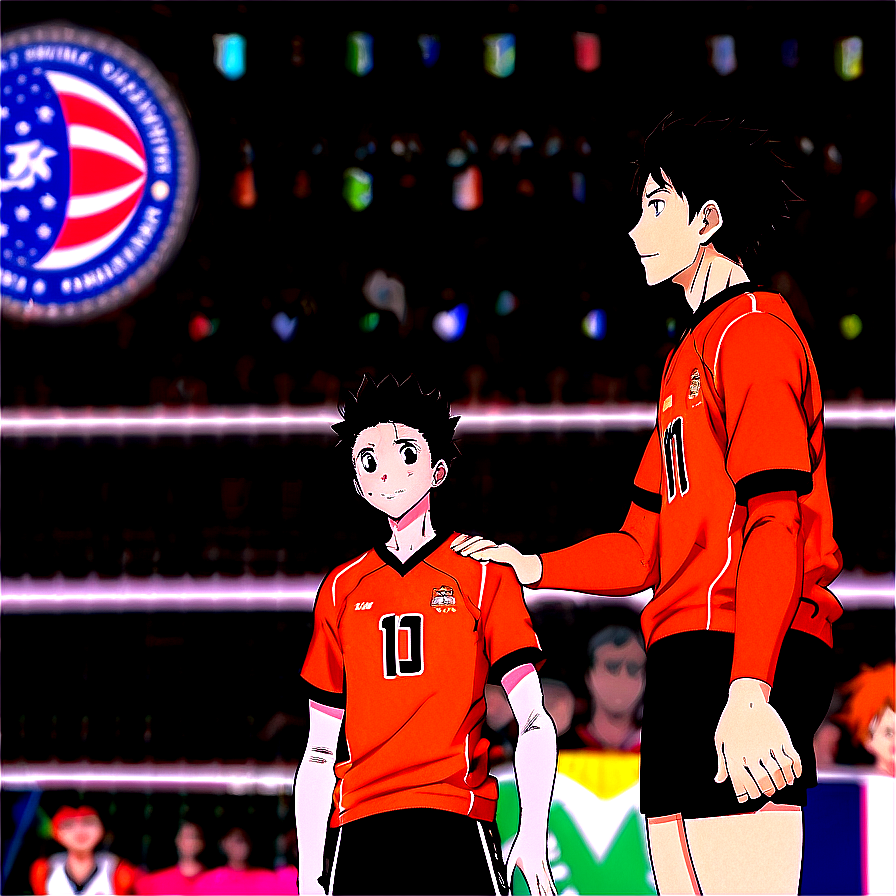 Download Haikyuu Anime Ending Scene Png Fdk | Wallpapers.com