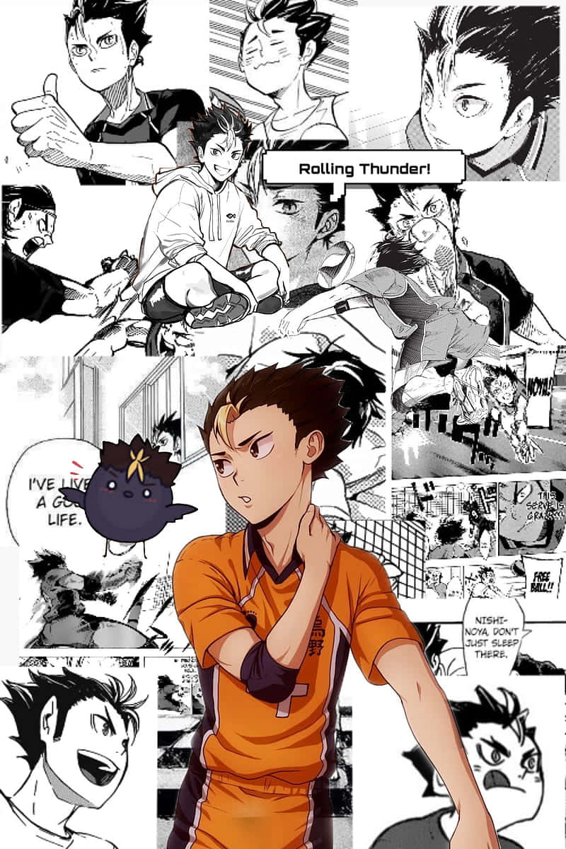 Haikyuu Anime Nishinoya Manga Wallpaper