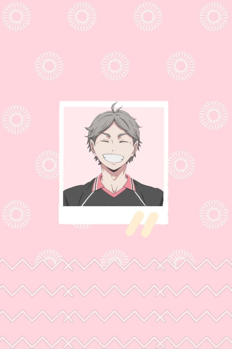 Haikyuu Anime Smiling Koshi Wallpaper