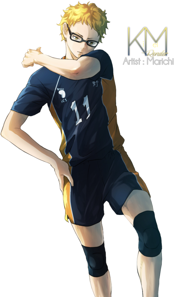 Haikyuu Anime Volleyball Player11 PNG