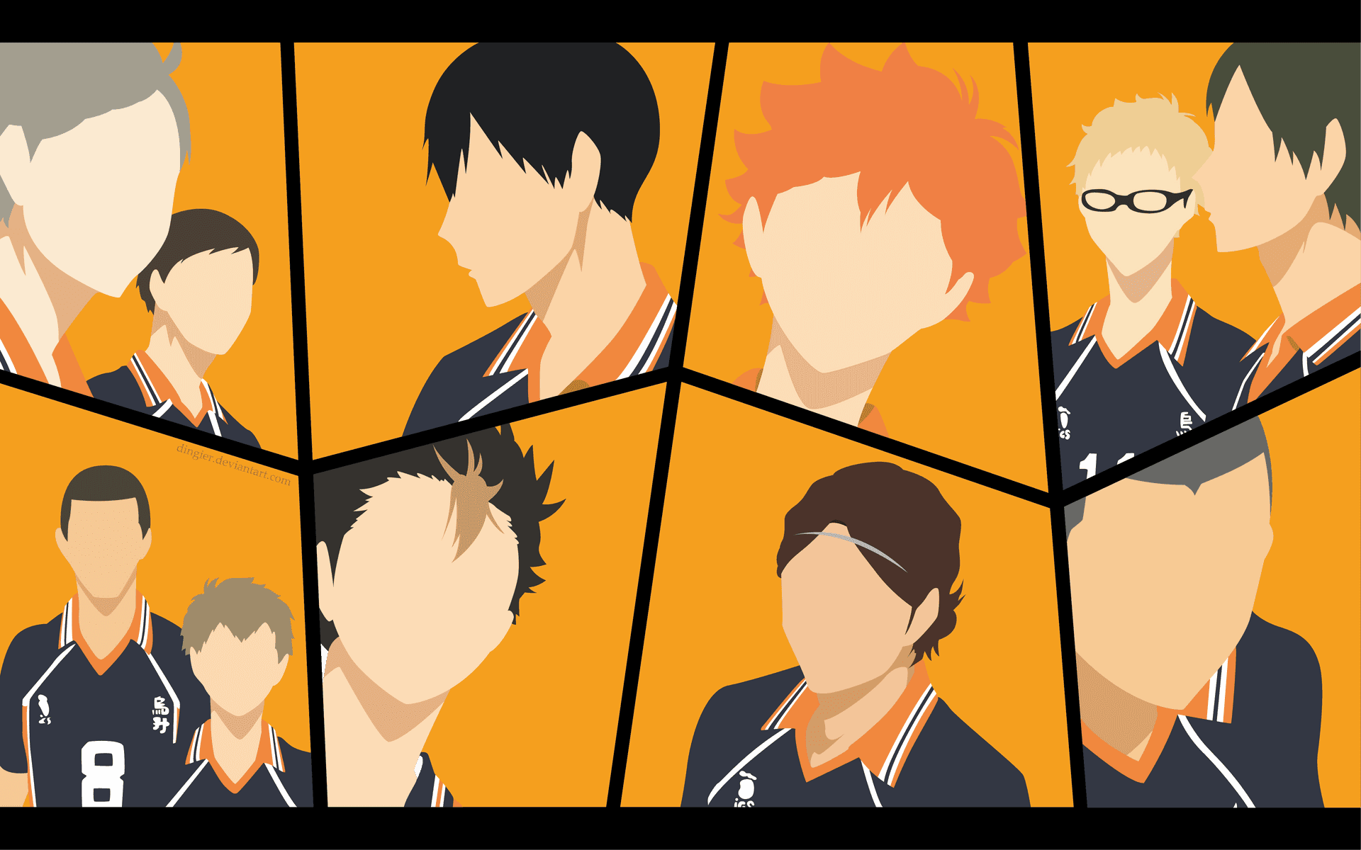 The competitive spirit of the Karasuno Volleyball Club
