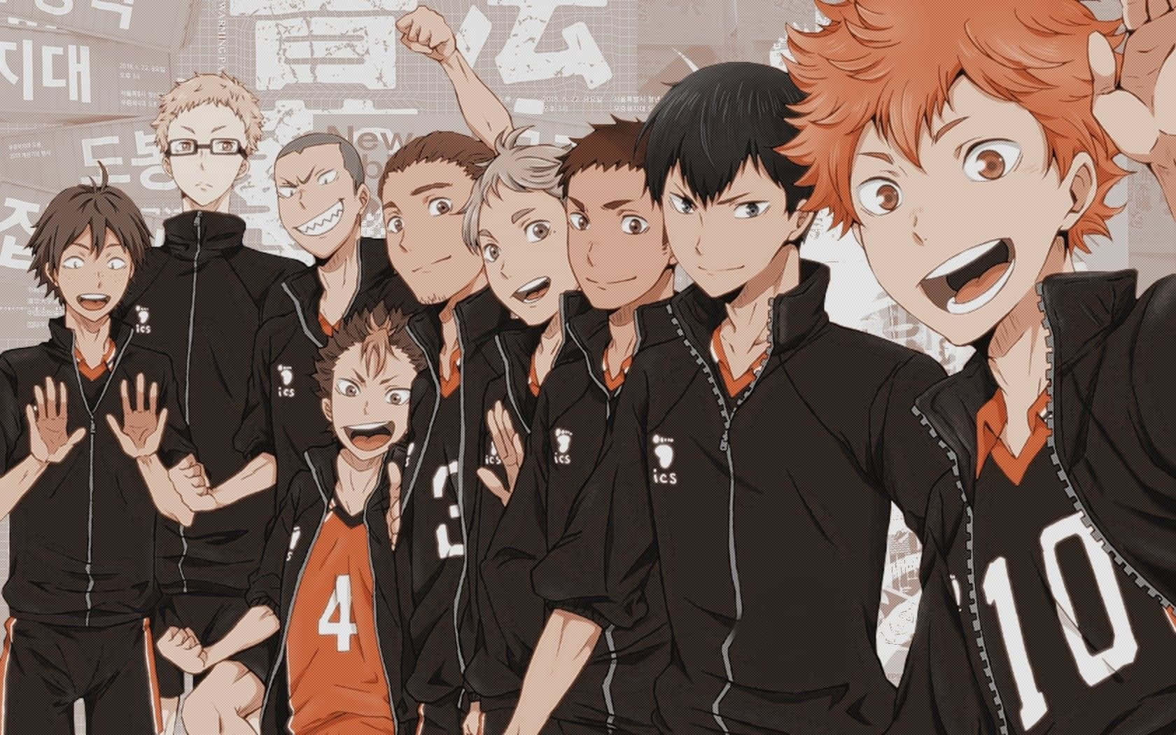 Get pumped up for match day with Haikyuu!!
